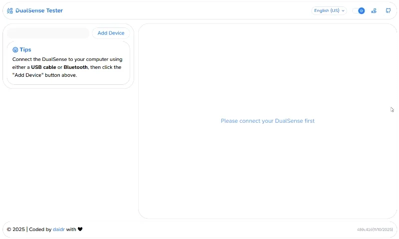 ابزار تست دسته PS5