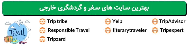 بهترین سایت های سفر خارجی