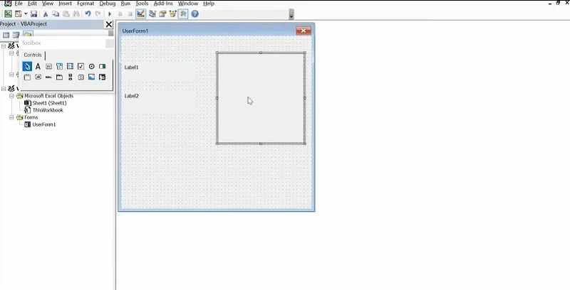 تعیین مکان Image Control برای قرار دادن عکس در یوزرفرم