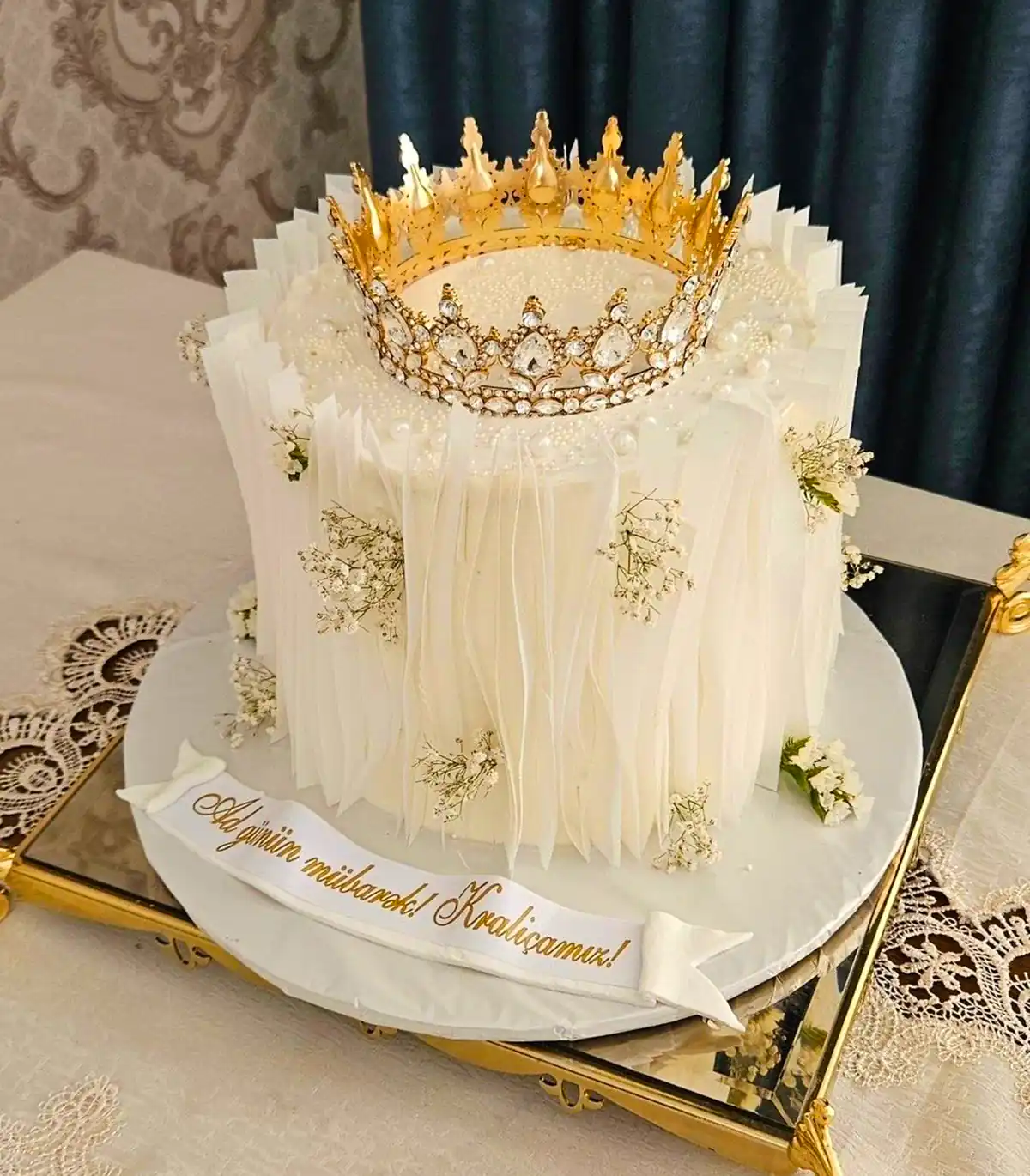 کیک تولد دخترانه جذاب