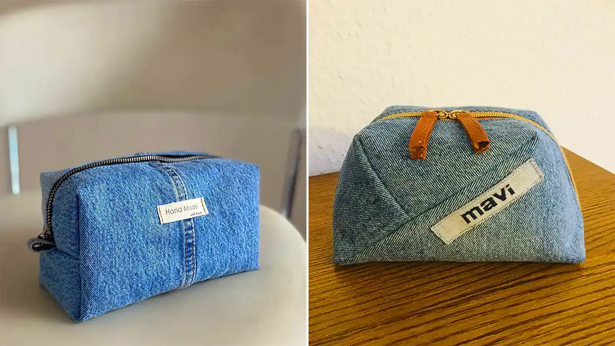 کیف لوازم آرایش پارچه ای