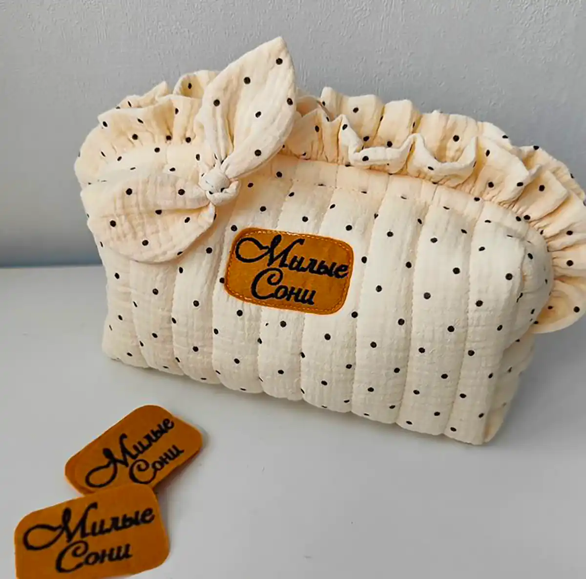 کیف لوازم آرایش پارچه ای