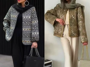 کت سوزن دوزی شده ترند