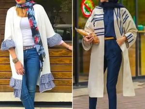 مانتو بلند لاکچری