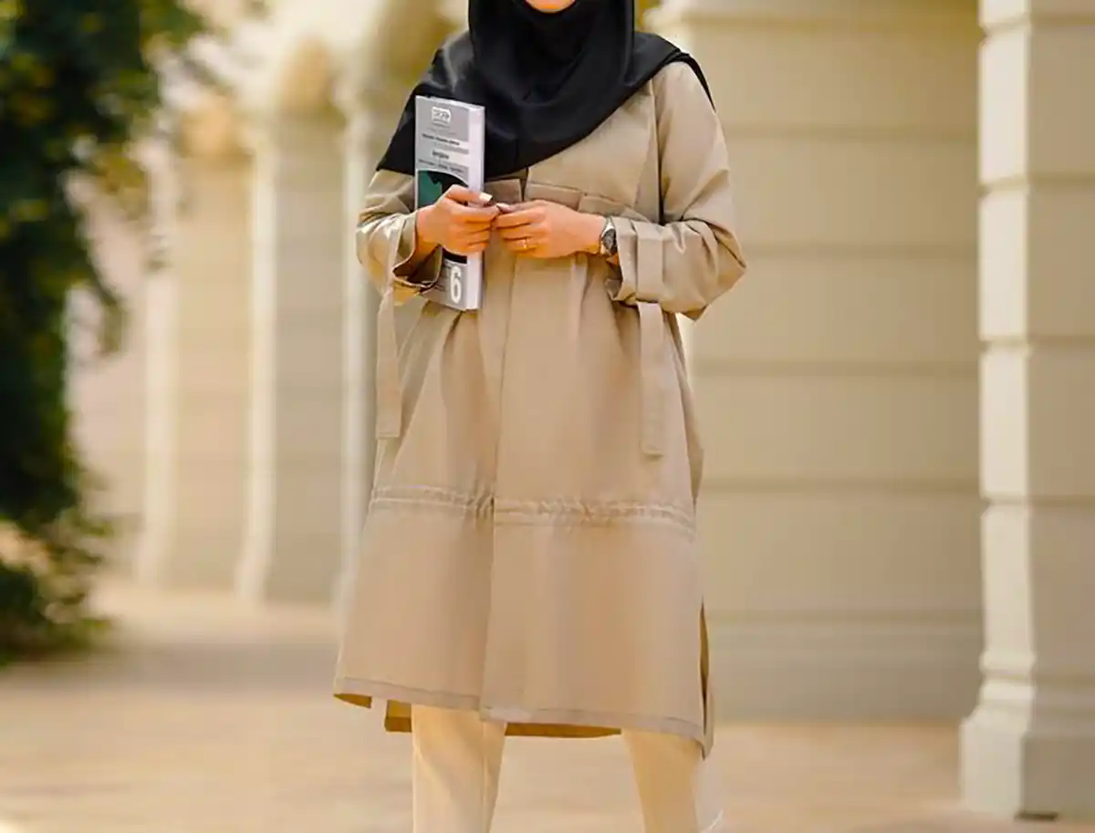 مانتو دانشجویی ساده و شیک
