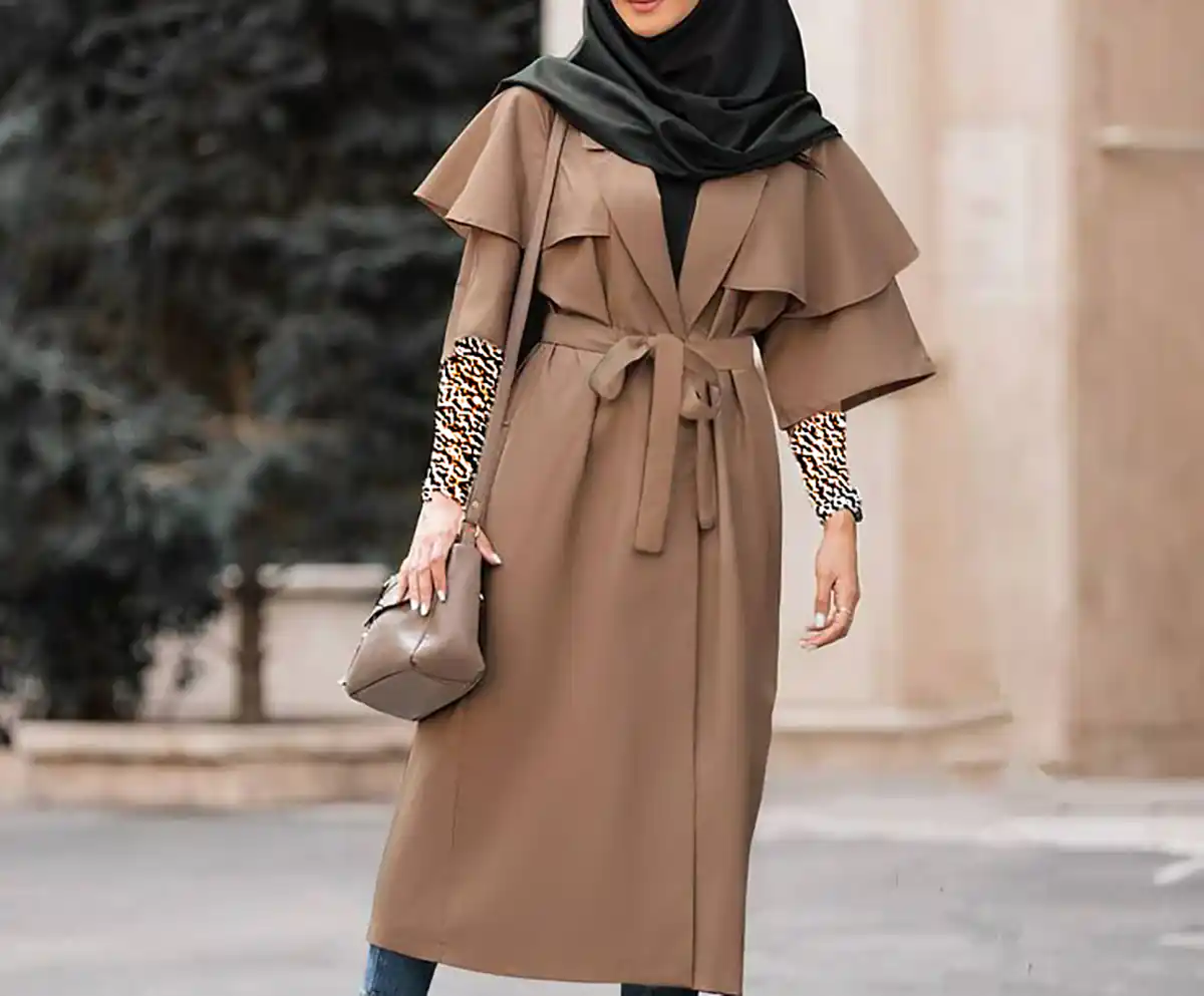مانتو دانشجویی ساده و شیک