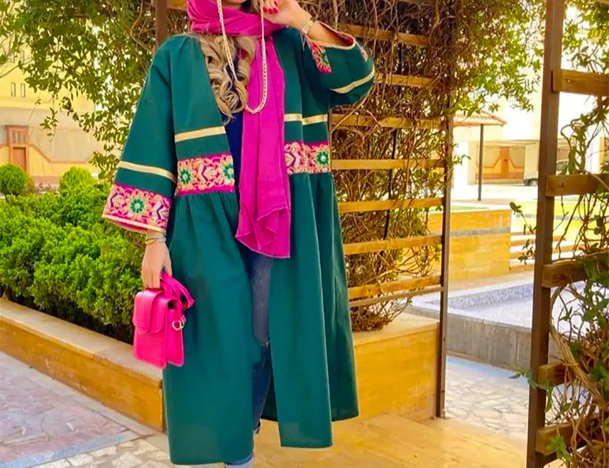 مانتو فری سایز زنانه جذاب