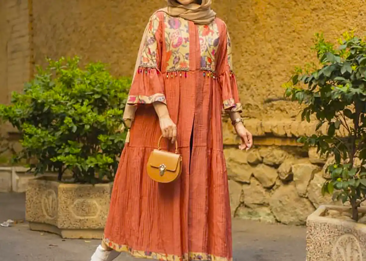 مانتو فری سایز زنانه جذاب