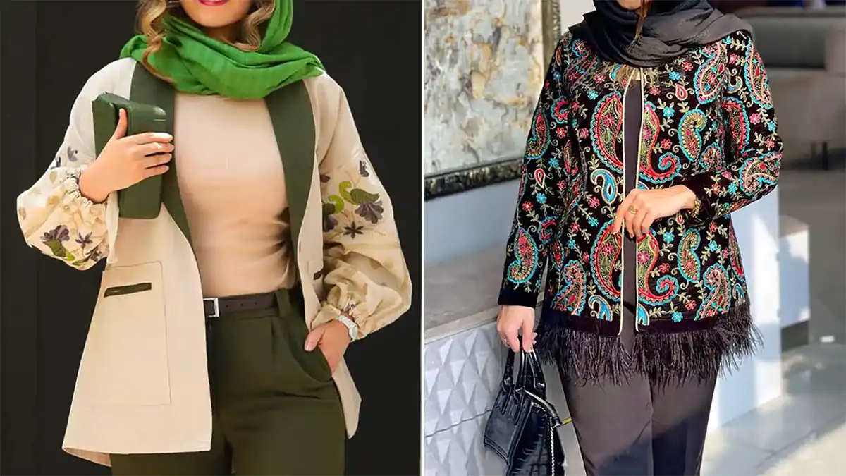 مانتو کتی شیک مجلسی