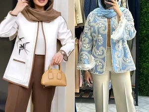مانتو کتی طرحدار شیک زنانه
