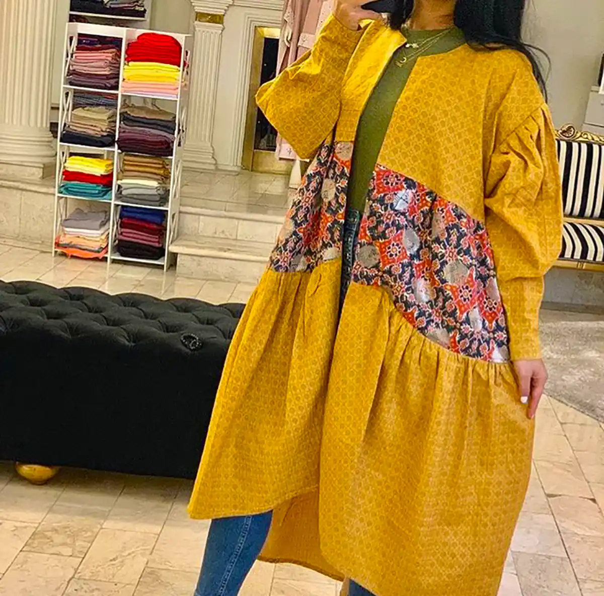 مانتو تابستانی زیبا و رنگی