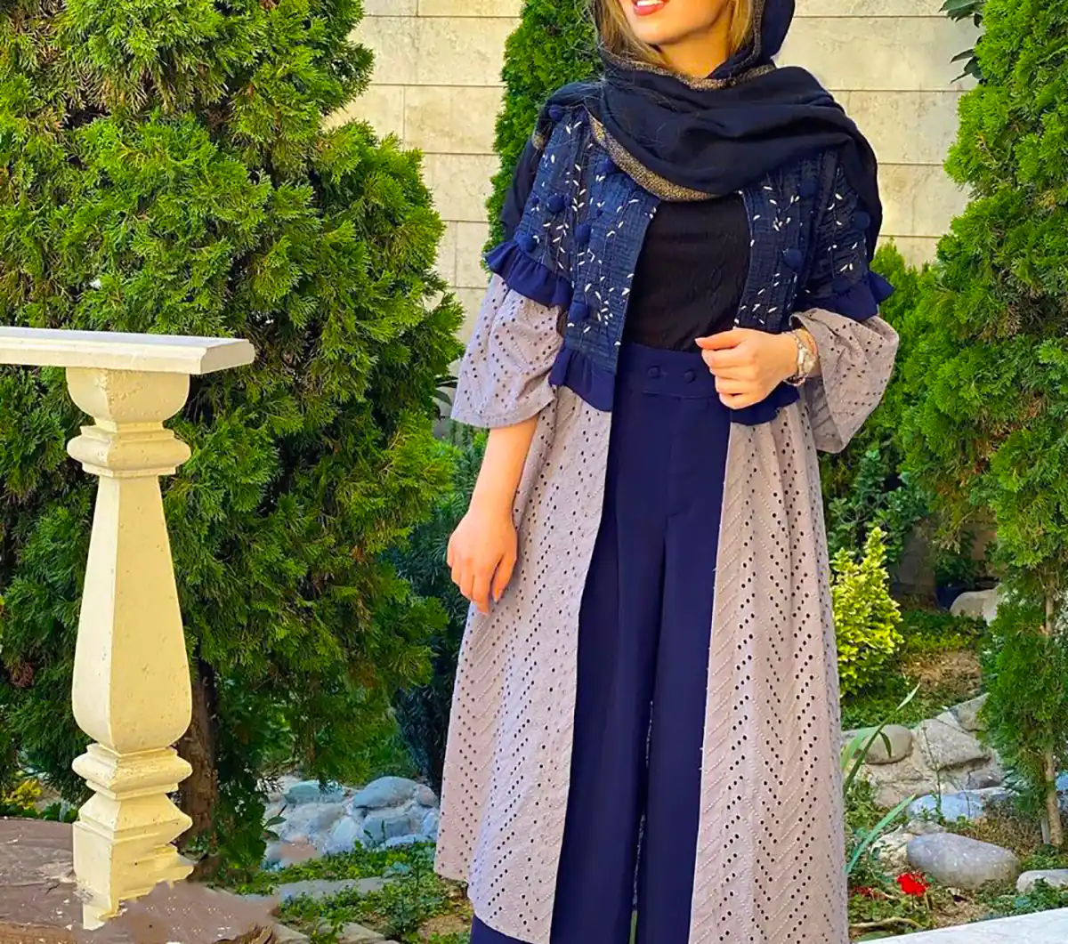 مانتو زنانه بلند ترند