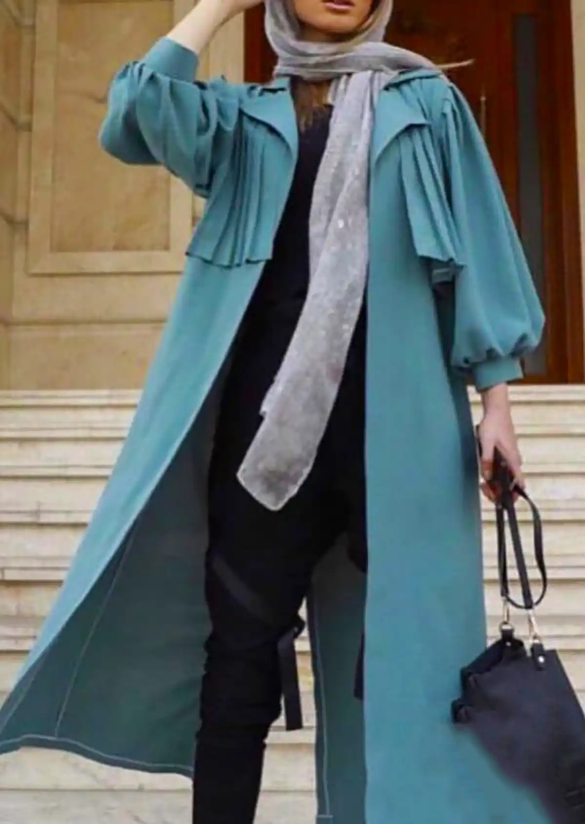مانتو زنانه بلند ترند