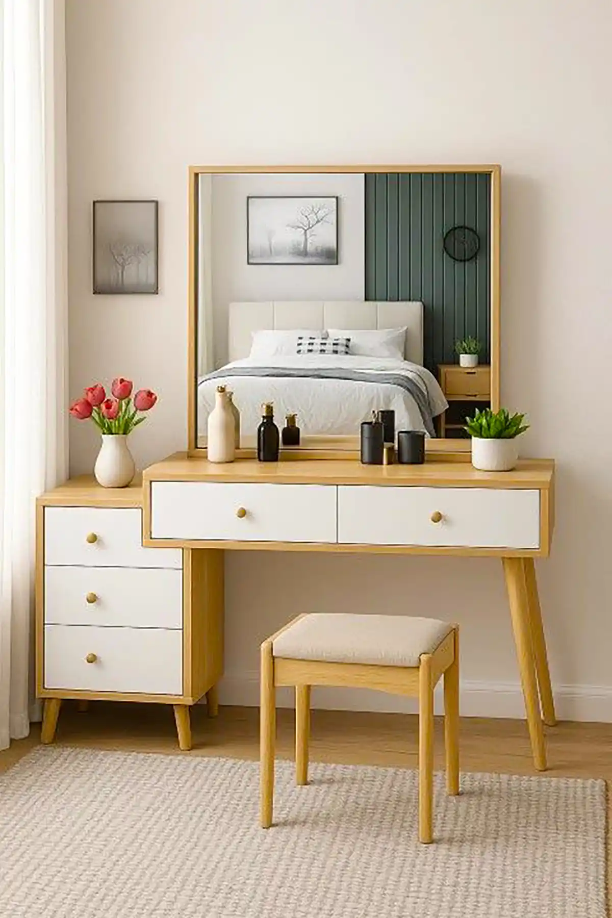 میز آرایش ترند و زیبا