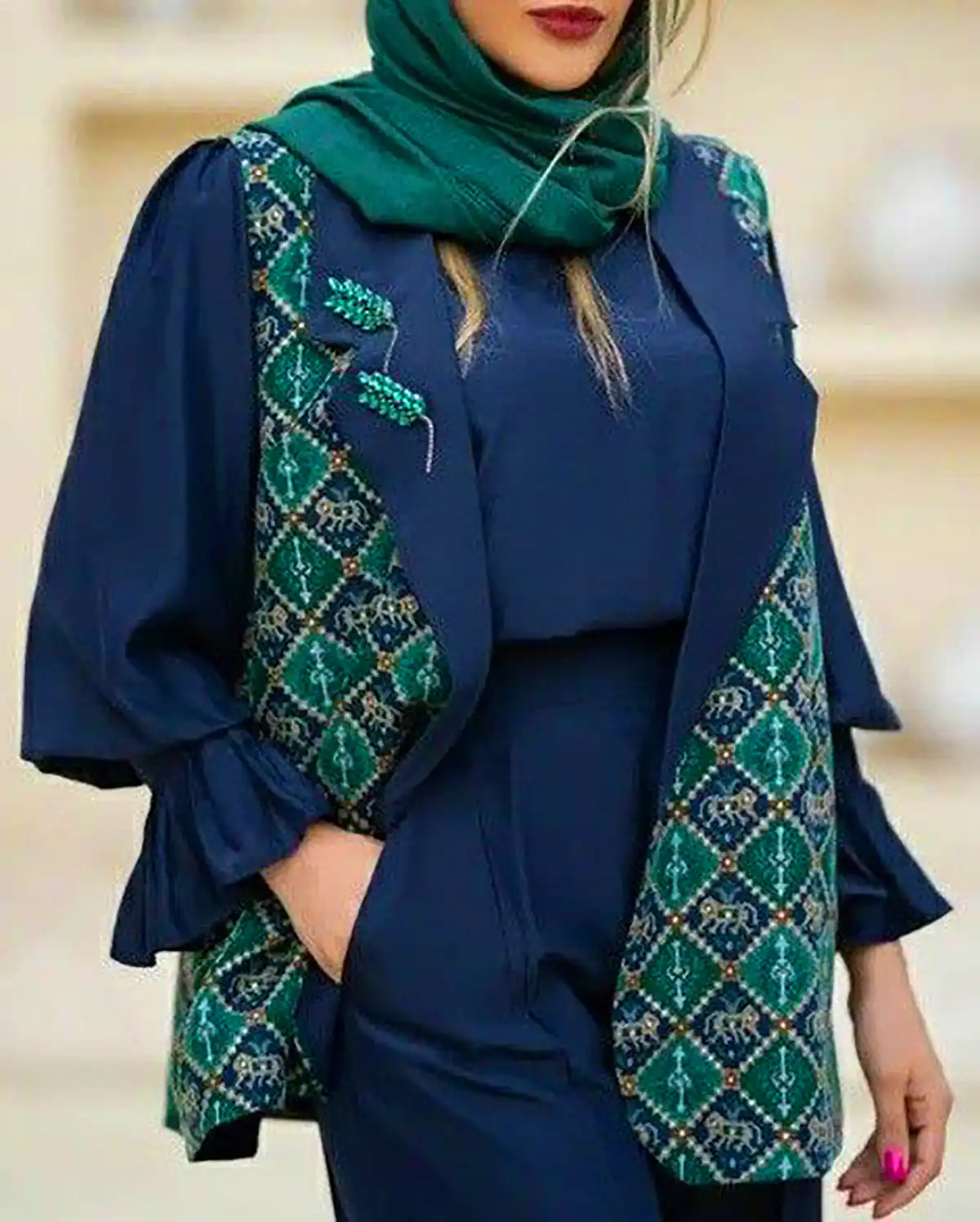 مدل کت طرحدار مجلسی ترند