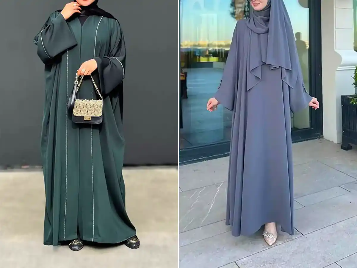 مدل مانتو عبایی شیک و جدید