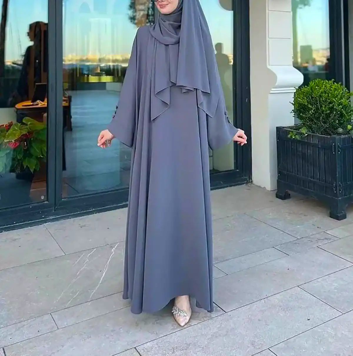 مدل مانتو عبایی شیک و جدید
