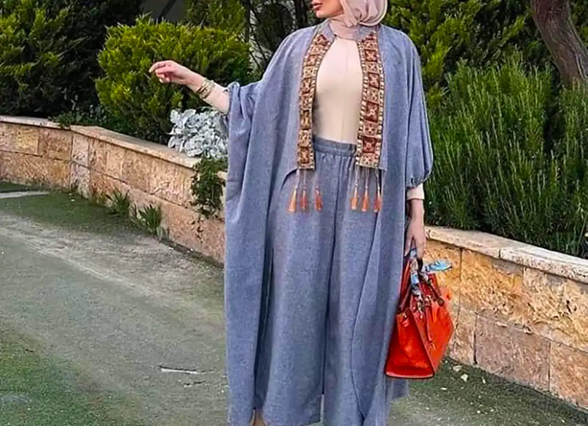 مدل مانتو بلند سنتی
