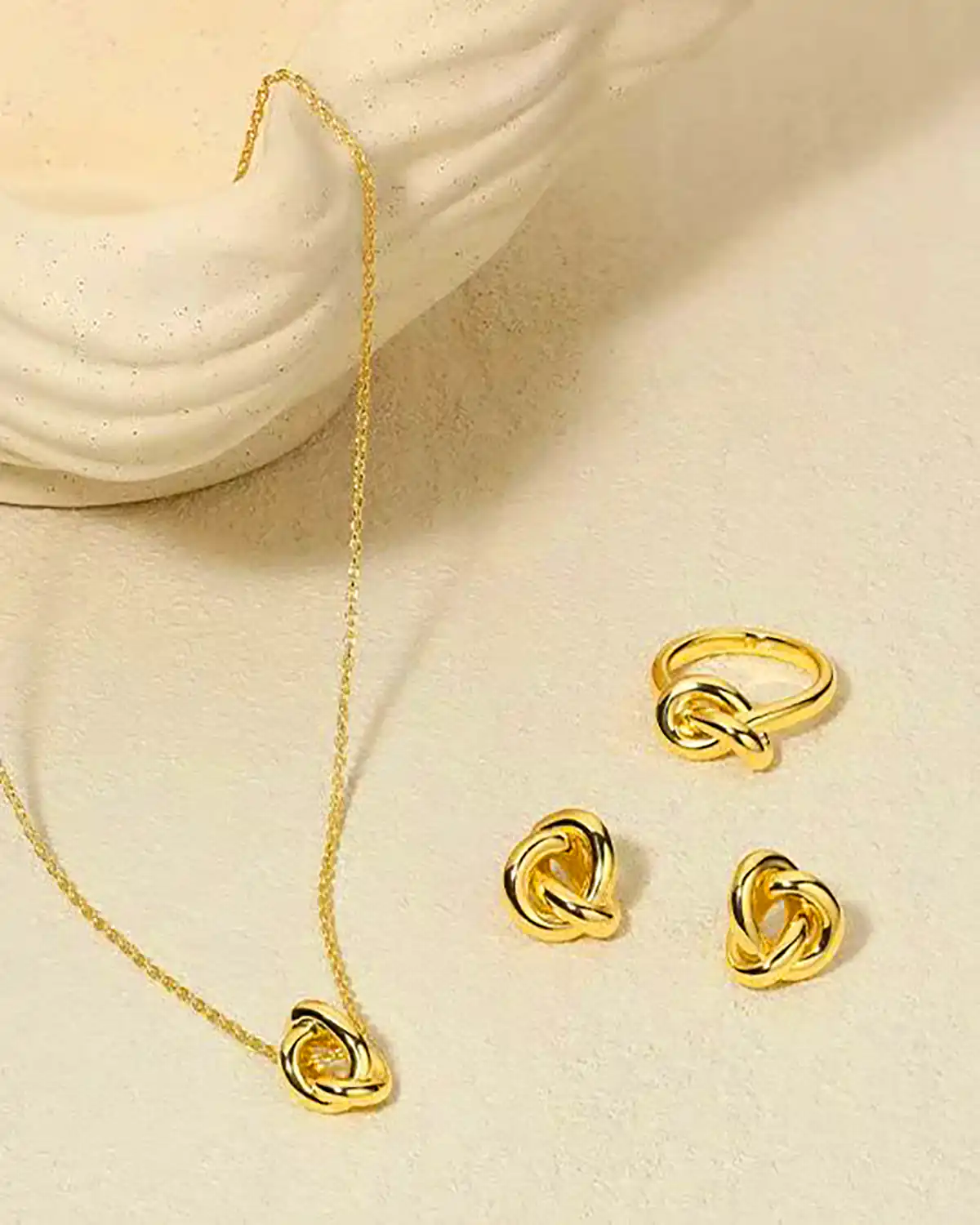 نیم ست طلا زیبا دخترانه