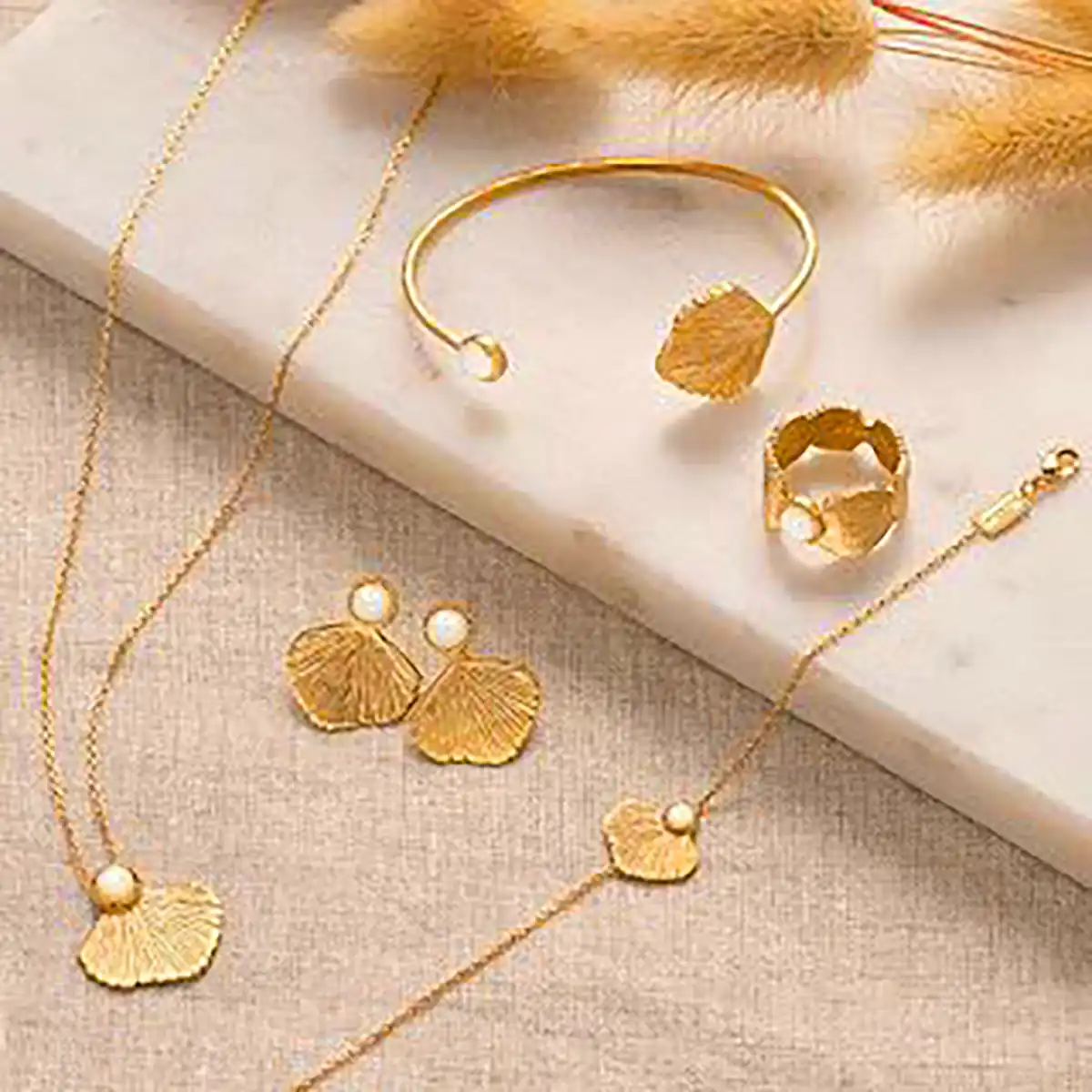 نیم ست طلا زیبا دخترانه