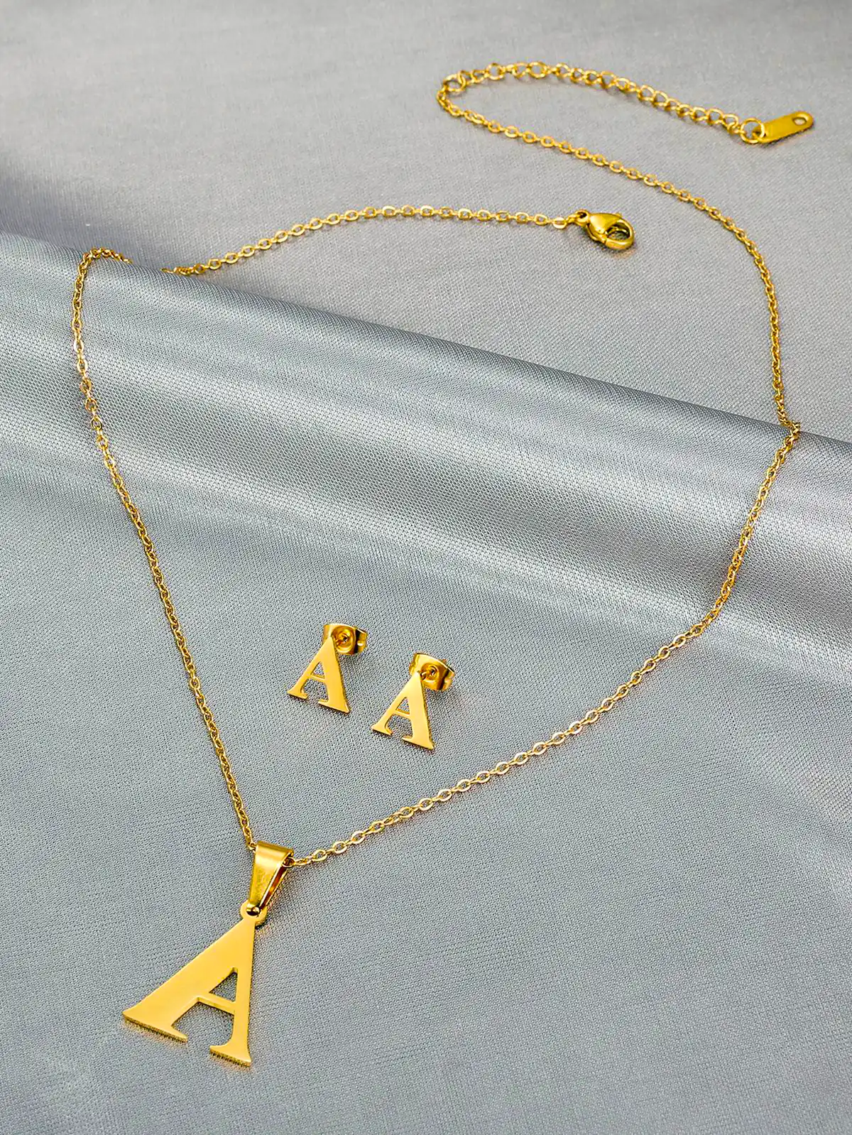 نیم ست طلا زیبا دخترانه