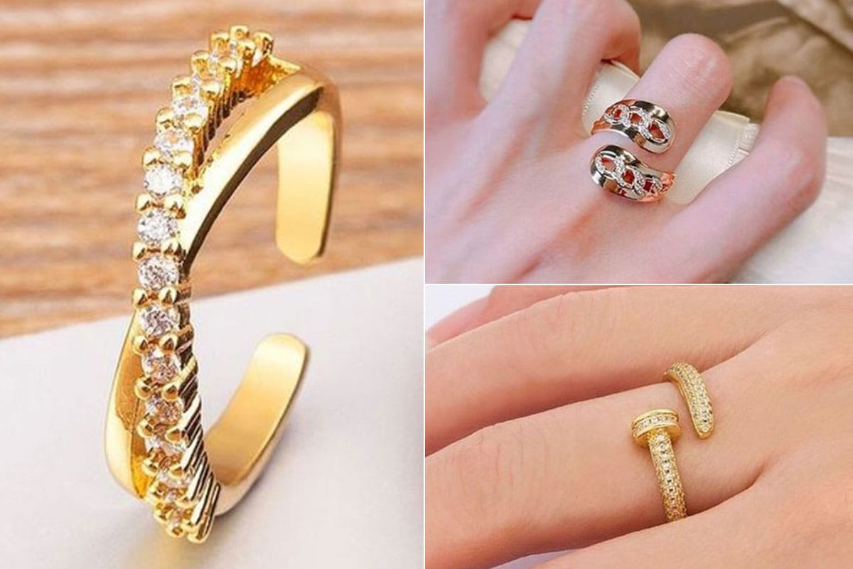 طرح Open Ring یا حلقه های باز با فرم مدرن
