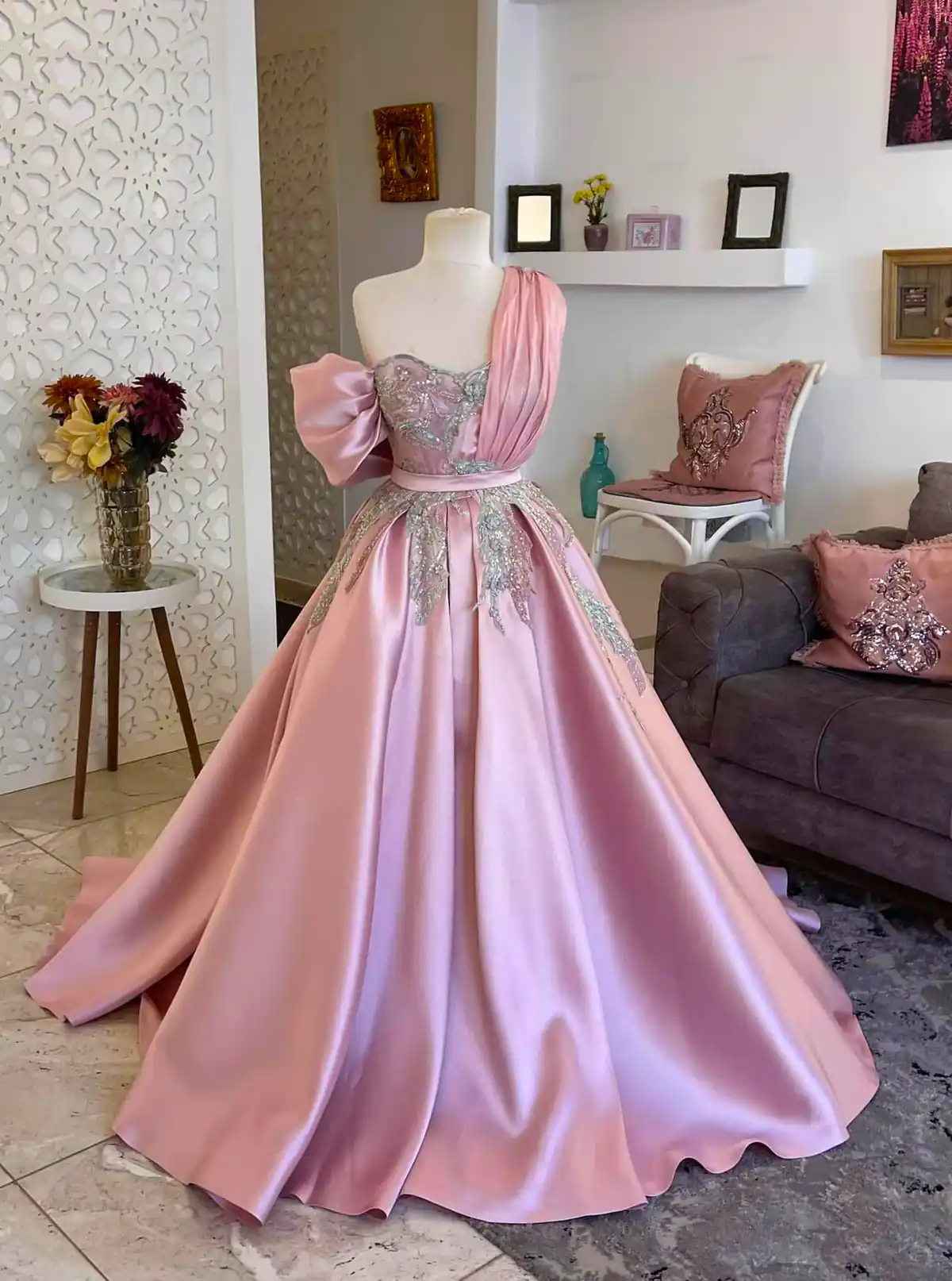 پیراهن مجلسی بلند زنانه