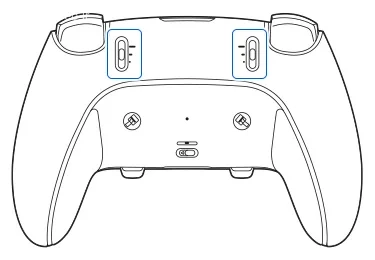 تنظیمات دکمه&zwnj;های پشتی پلی استیشن 5