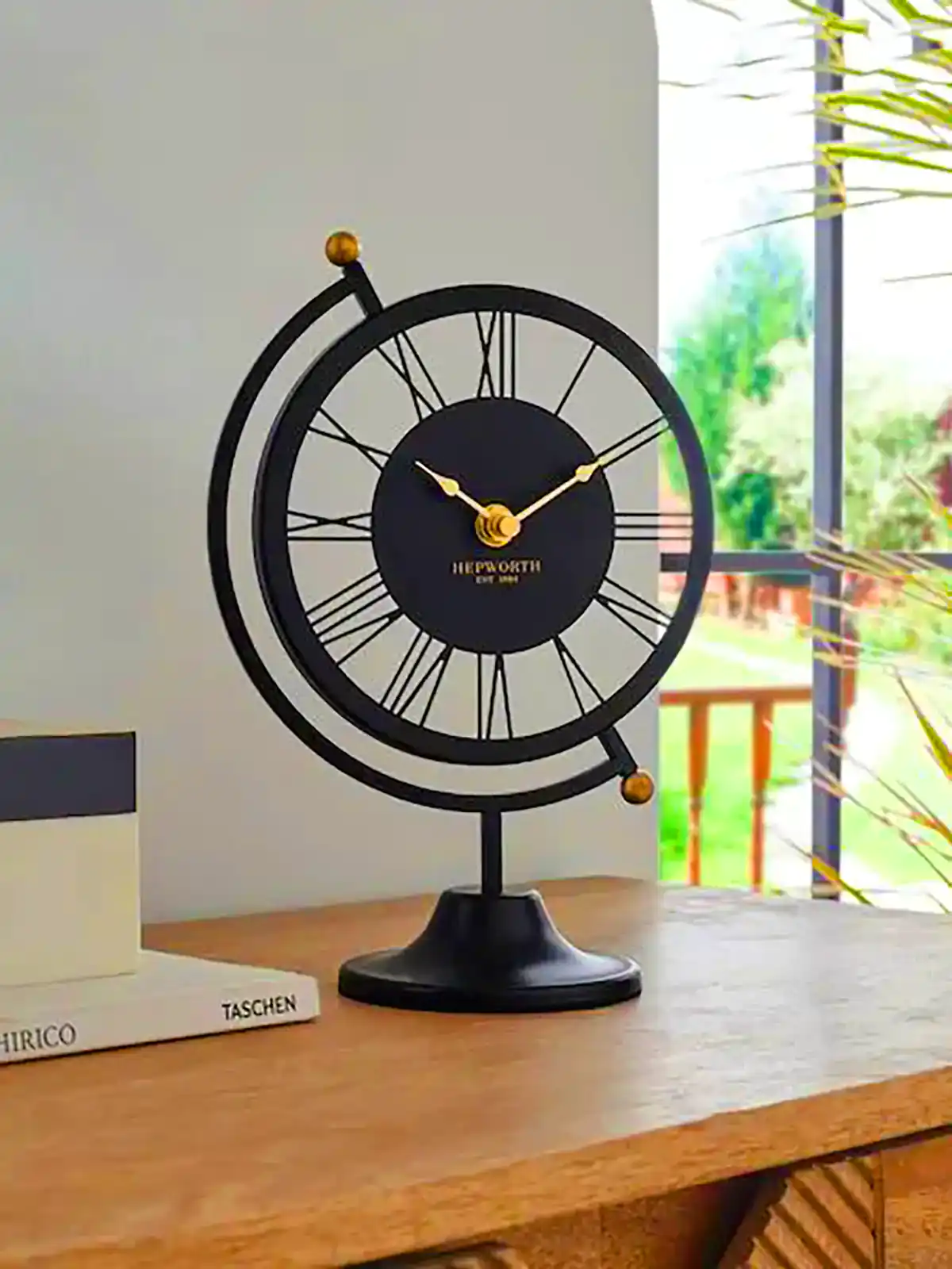 ساعت رومیزی ترند چوبی