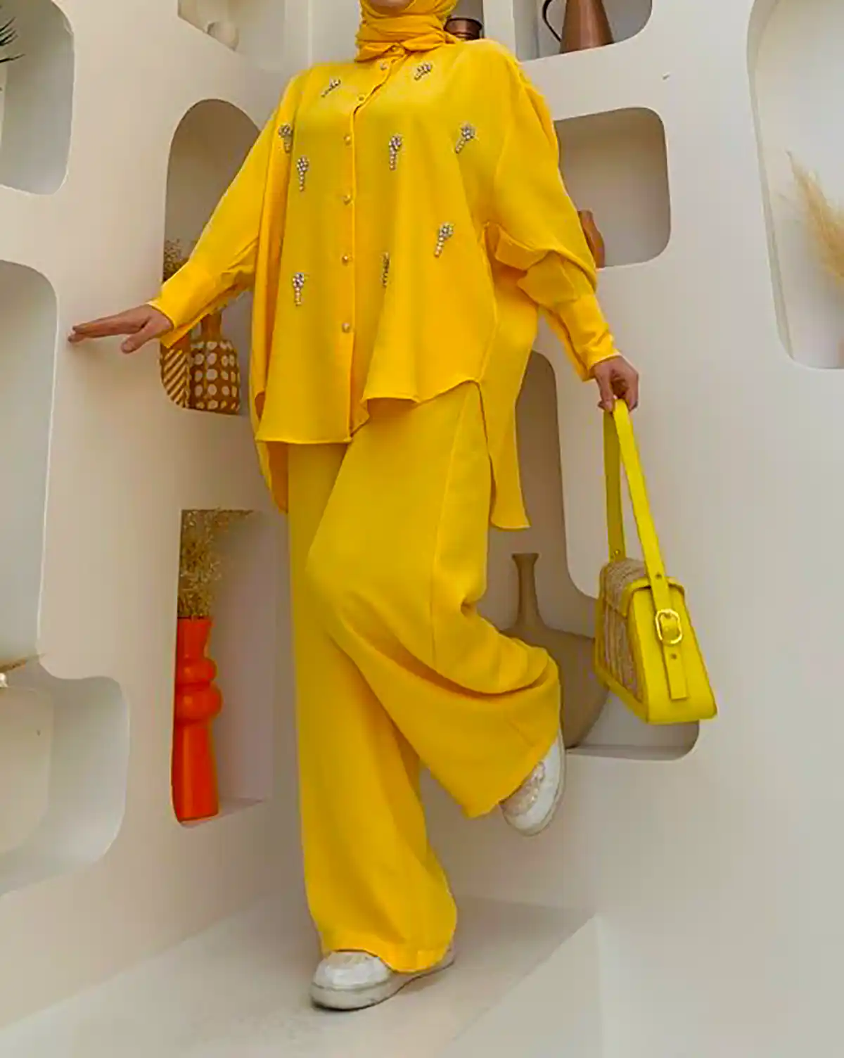 ست شومیز شلوار روزمره زنانه