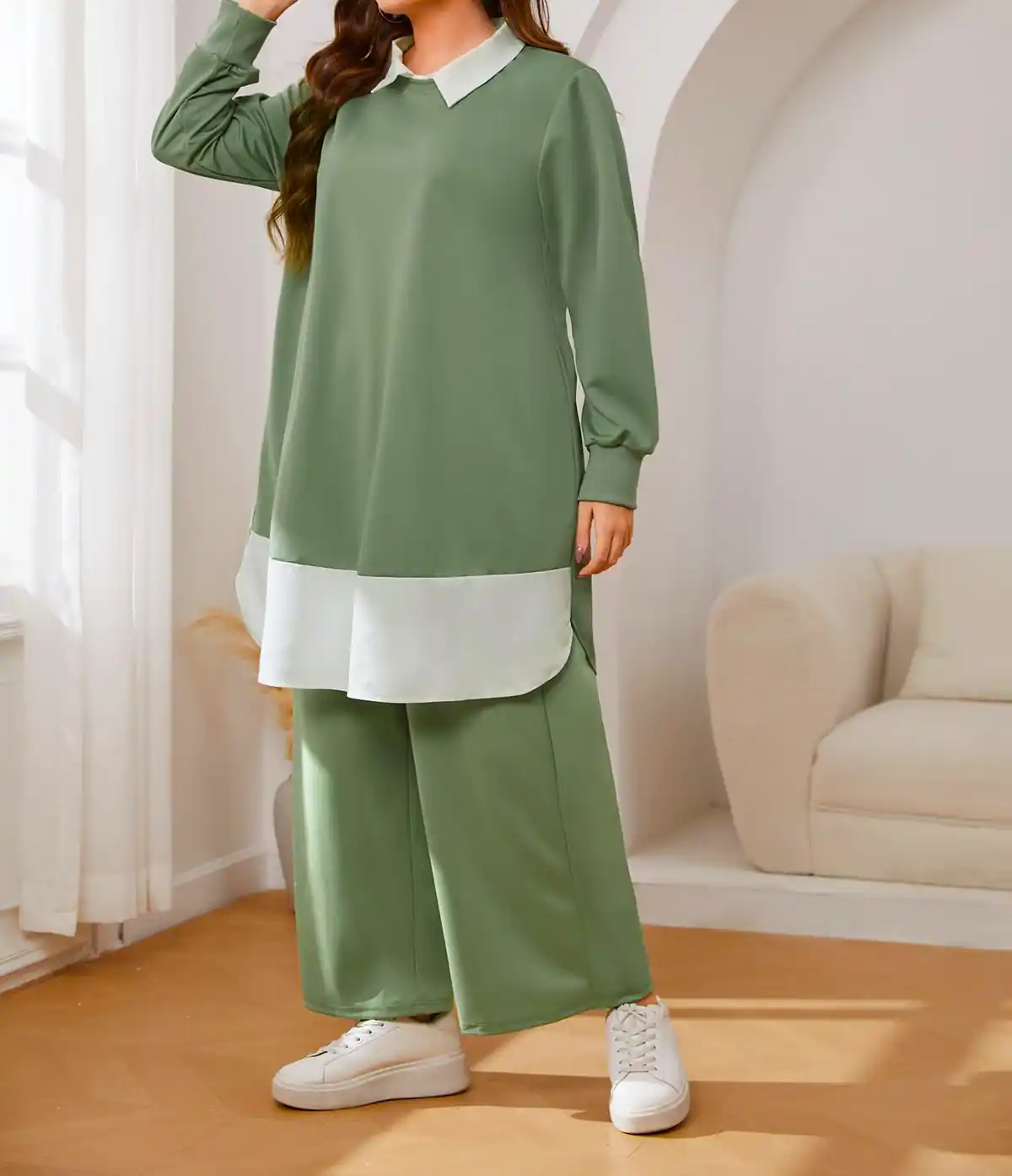 ست شومیز شلوار روزمره زنانه