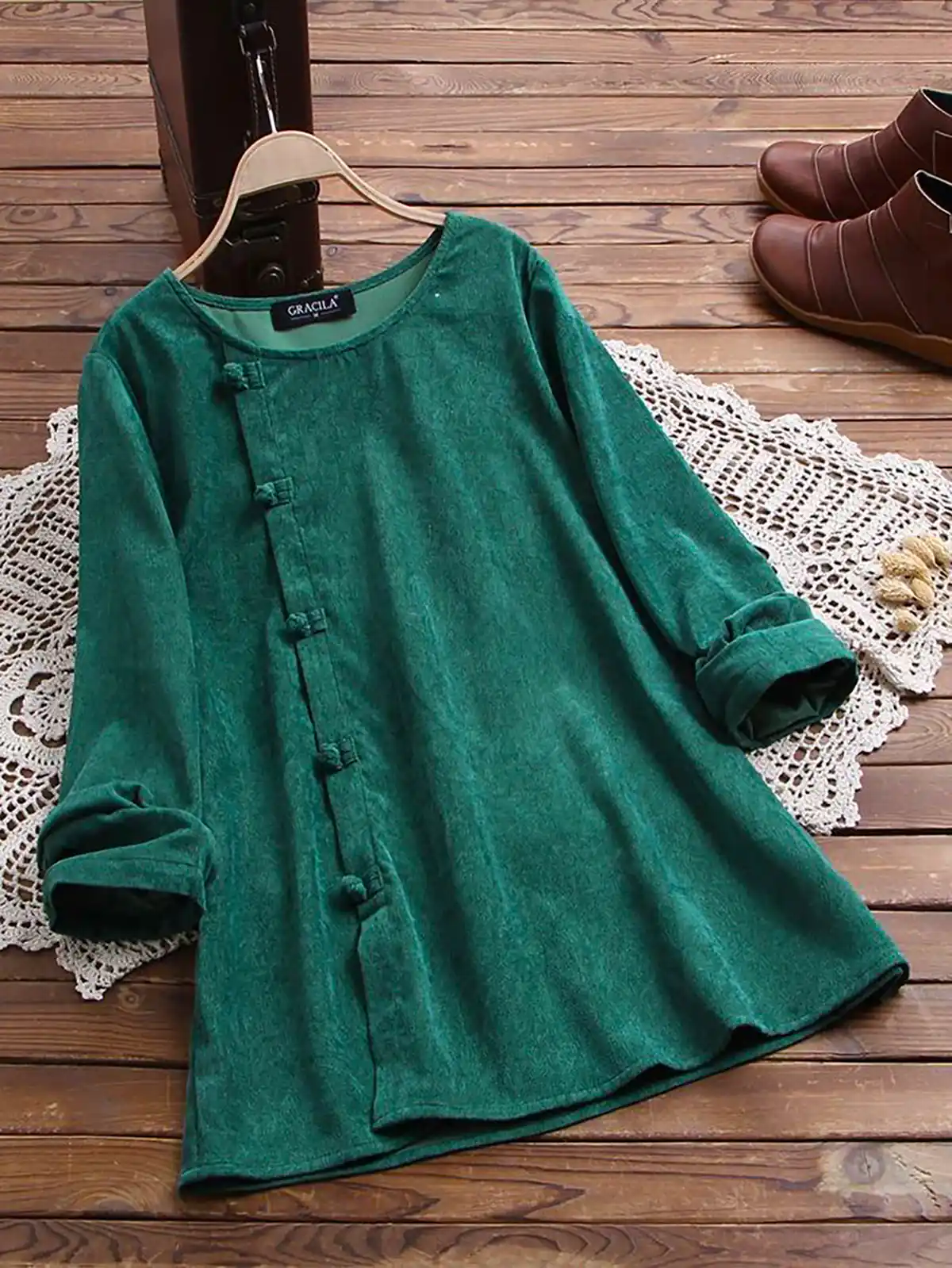 شومیز نخی با کلاس زنانه