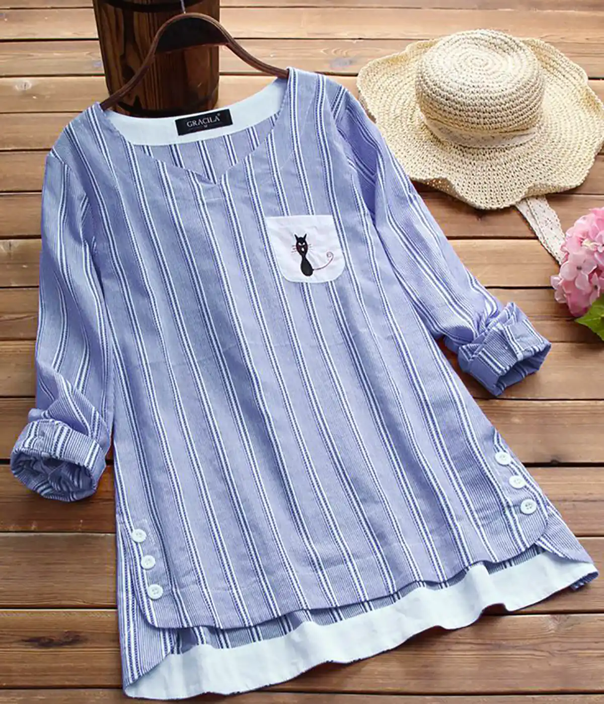 شومیز نخی با کلاس زنانه