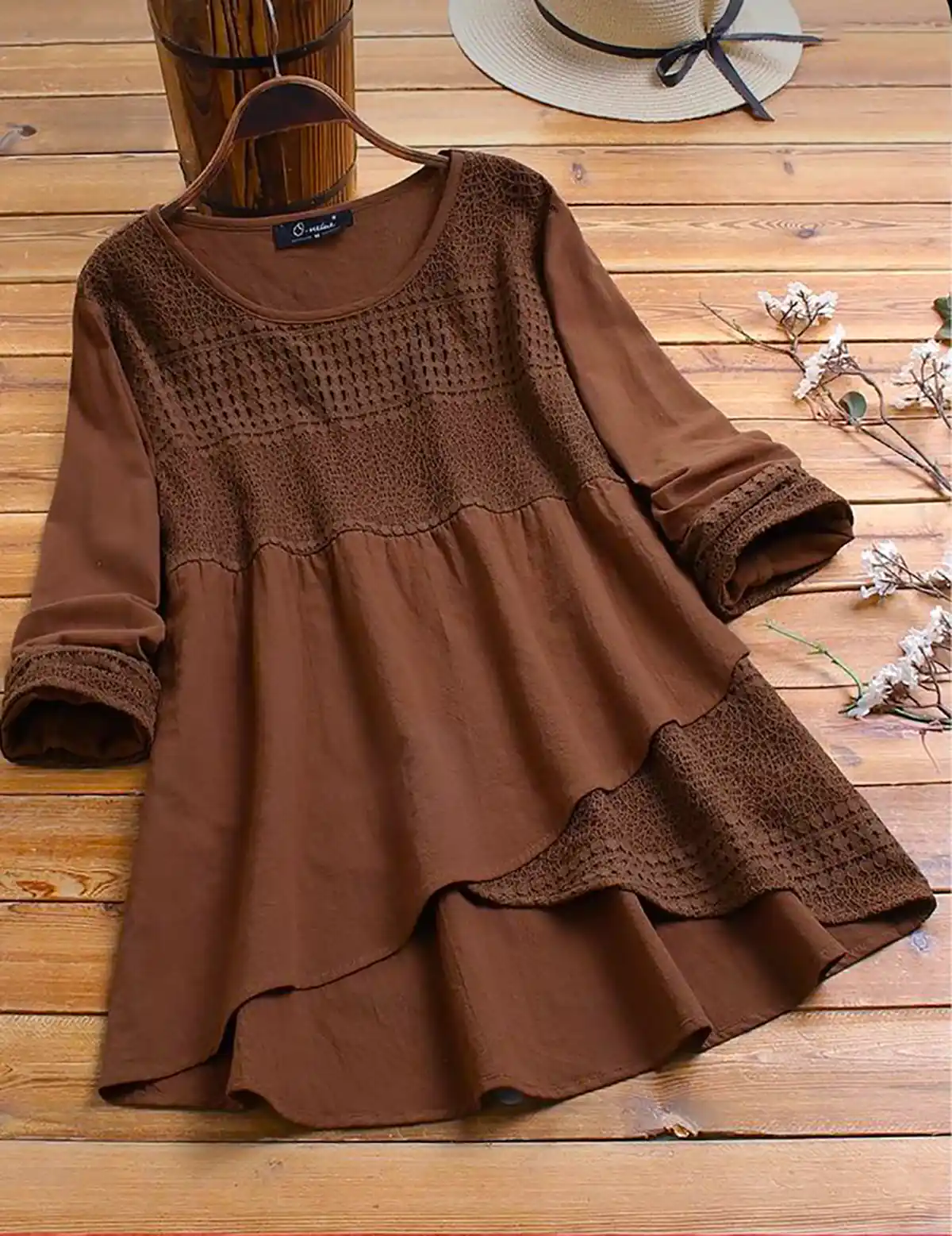 شومیز نخی با کلاس زنانه