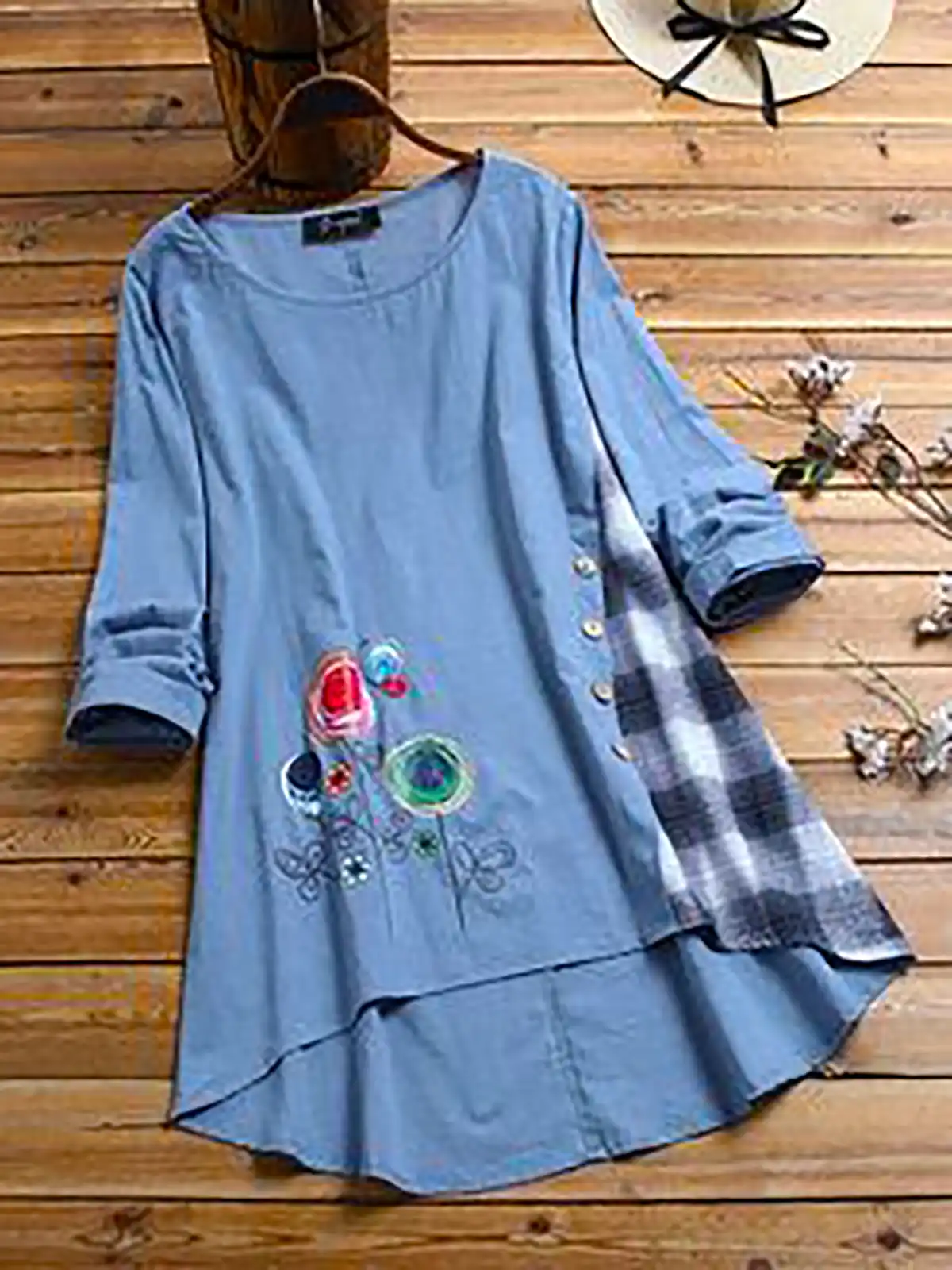 شومیز نخی با کلاس زنانه