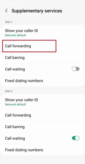 کد دستوری لغو انتقال تماس همراه اول