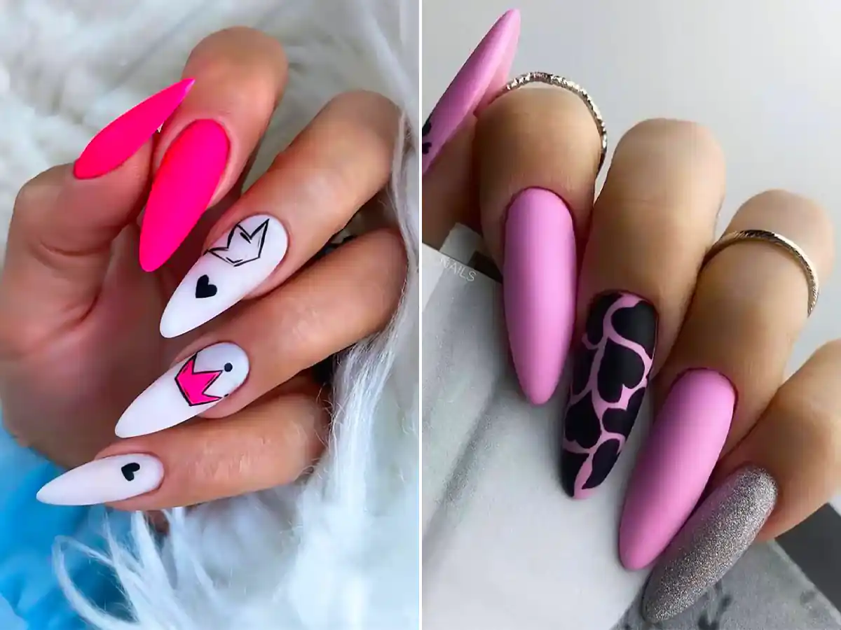 طراحی طرح مختلف ناخن