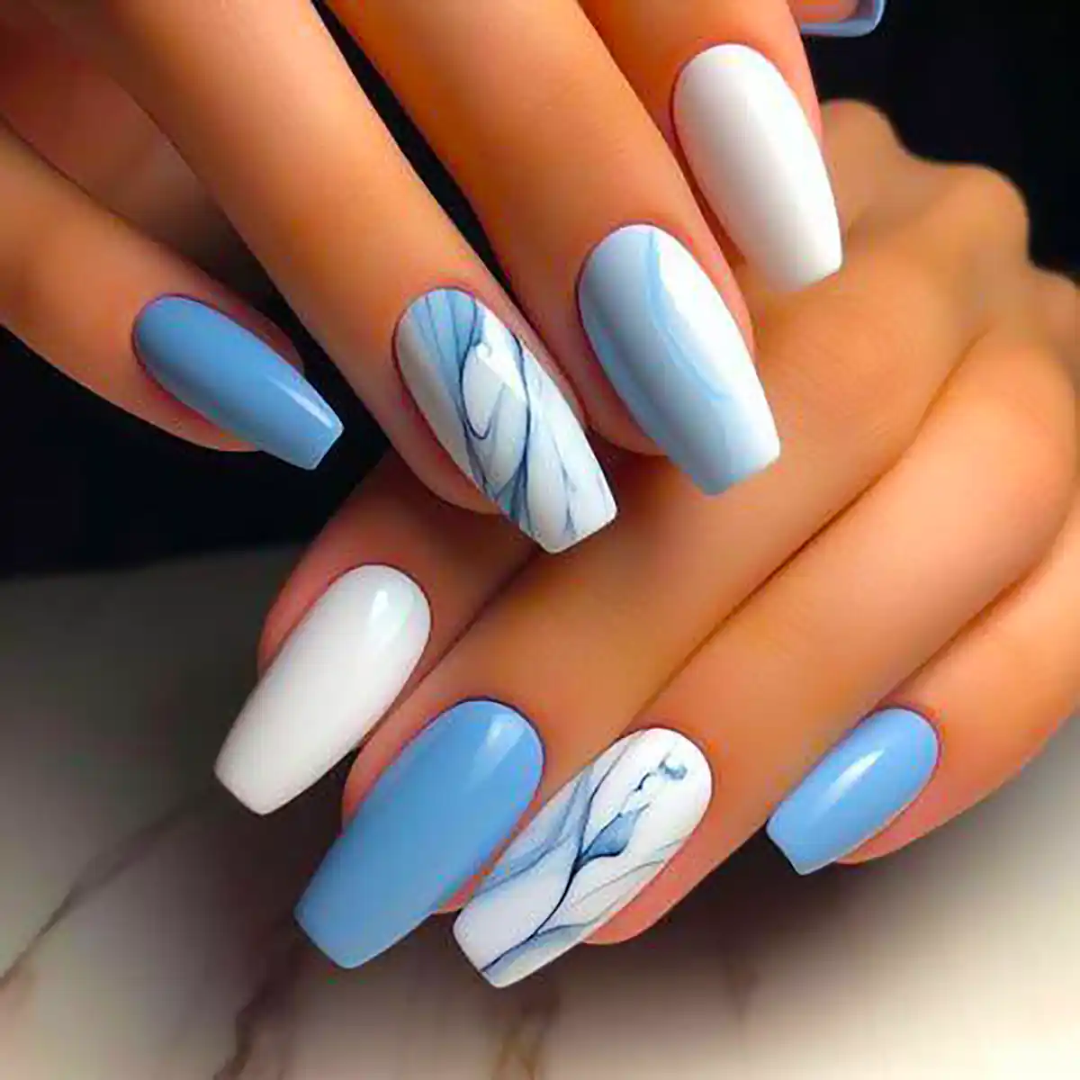 طراحی طرح مختلف ناخن