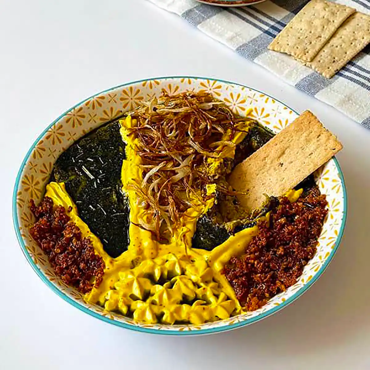 تزئین کشک و بادمجون مجلسی