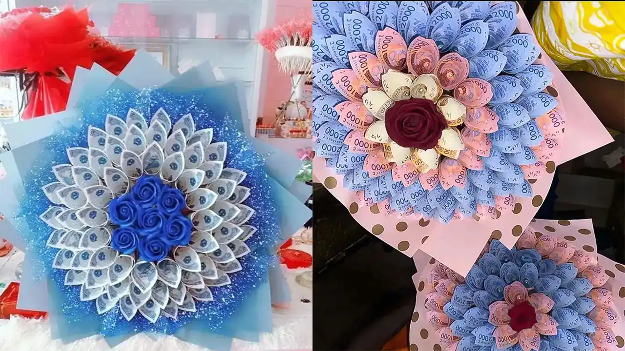 تزیین پول برای عروس + زیباترین مدل های تزیین پول برای عروس بسیار لاکچری