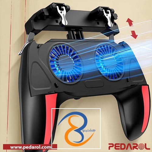 دسته بازی موبایل فن دار شش انگشتی مدل XO-H10 - آشنایی با دسته پابجی