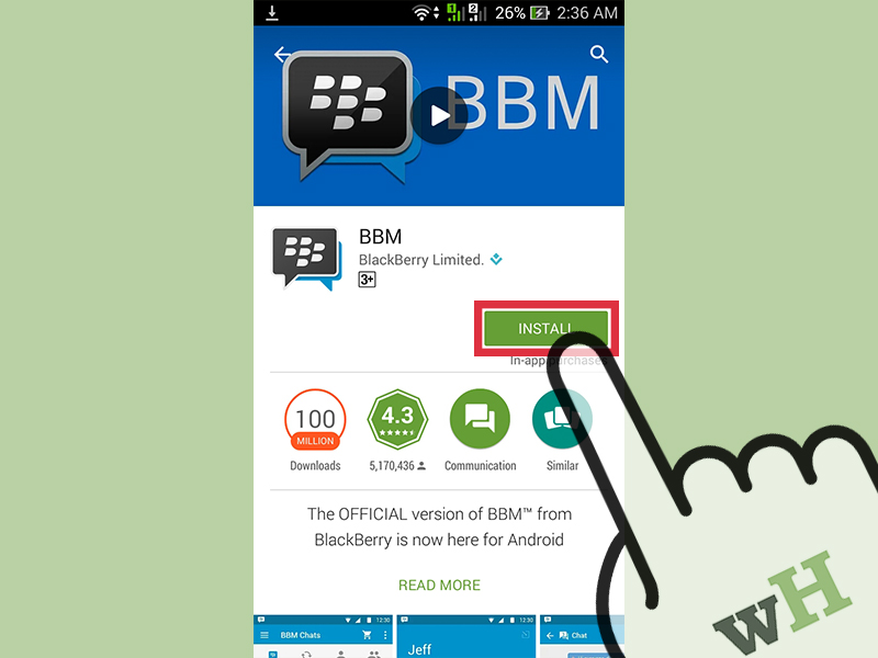 نصب BBM