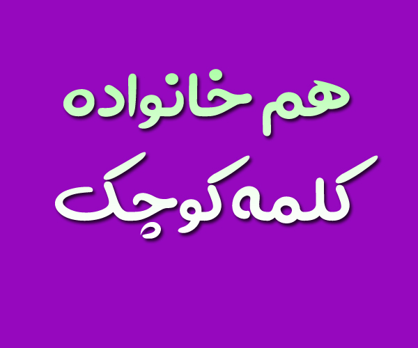 هم خانواده کلمه کوچک
