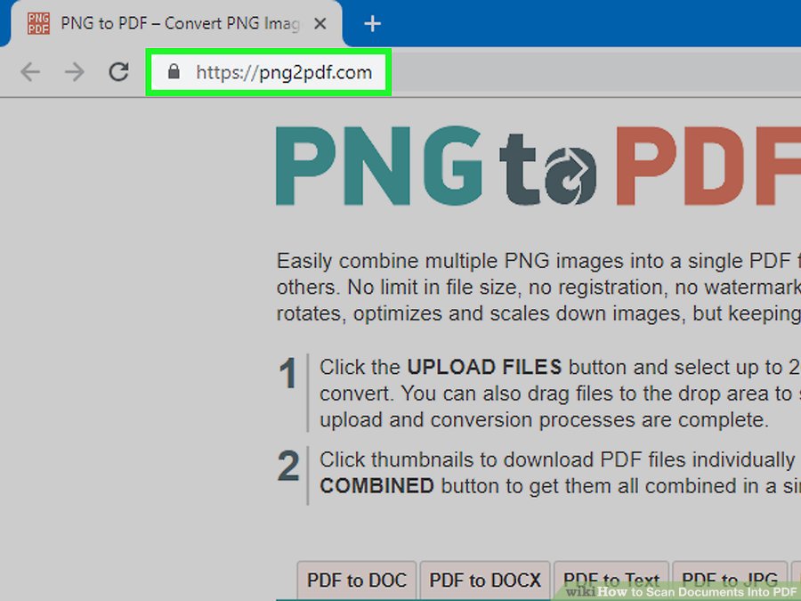 نحوه ی تبدیل فایل اسکن شده ی Image به PDF
