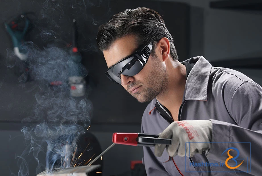عینک ایمنی جوشکاری رونیکس
