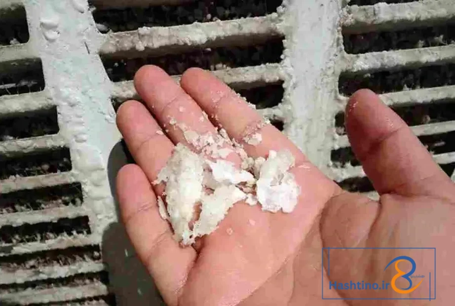 رسوب‌کردن آب کولر آبی