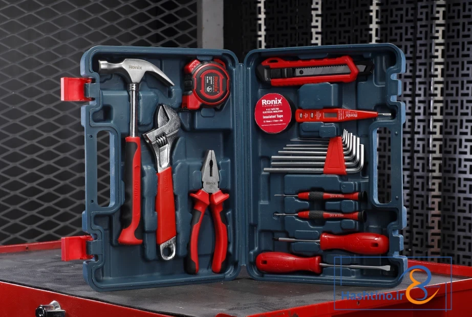 کیت ابزار دستی 12 پارچه RS-0003 رونیکس