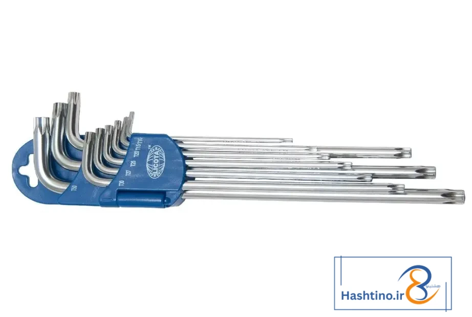 مجموعه 9 عددی آچار آلن ستاره ای لیکوتا مدل 2TX30091DPM