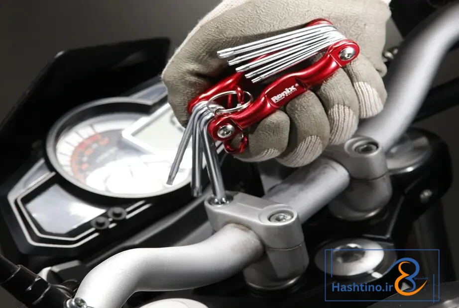 مجموعه 8 عددی آلن ستاره&zwnj;ای فانتزی آلومینیومی رونیکس کد آیتم RH-2040 