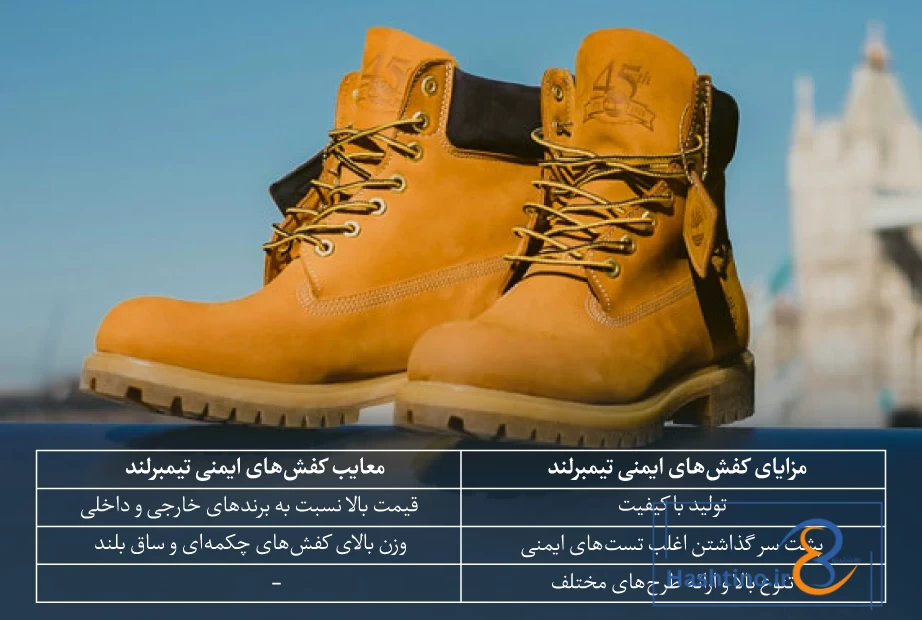 کفش ایمنی تیمبرلند